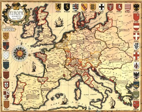 Hunger Map Of Europe 1918 Vivid Maps Europe Map European Map Map