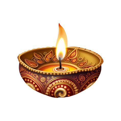 Illuminating Diwali Lamp Transparent Background Png Images For Your