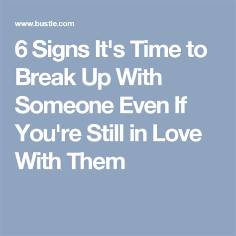 Signs It Time To Break Up Signs Its Time To Break Up With A Wall