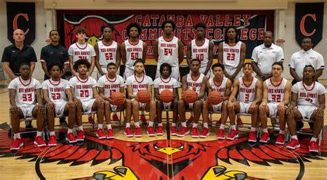 2021 22 Red Hawks Mens Basketball Roster Catawba Valley