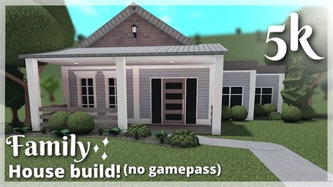 Bloxburg 5k Cozy House Build No Gamepass Youtube