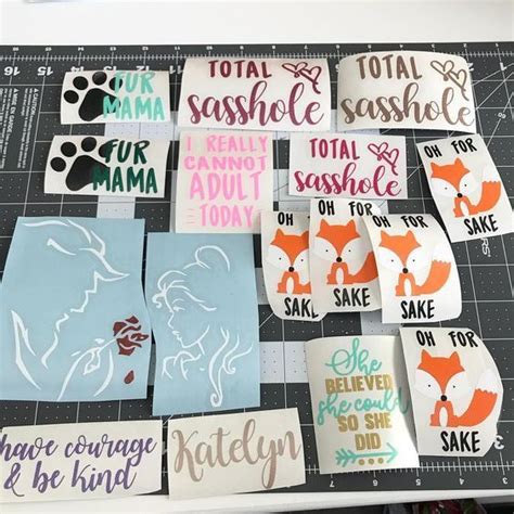 Hobbies That Make Money: Making Money With Cricut | Vinyl ...