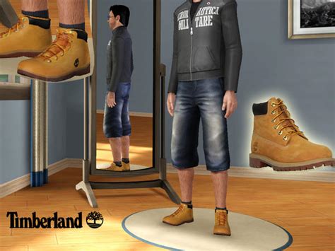 The Sims Resource Timberland Boots