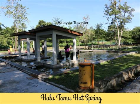 Nikmati relaksasi yang menenangkan jiwa bisa anda nikmati dengan berendam di kolam air panas hulu tamu. Hulu Tamu Hot Spring, Selangor