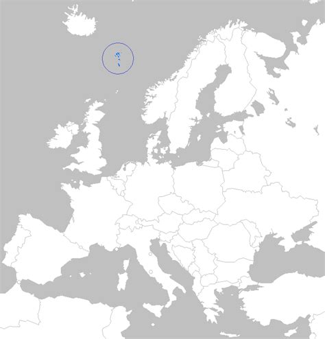Fileeurope Map Faroepng Wikimedia Commons