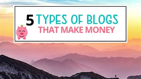 Types Of Blogs That Make Money Hassle Free Savings