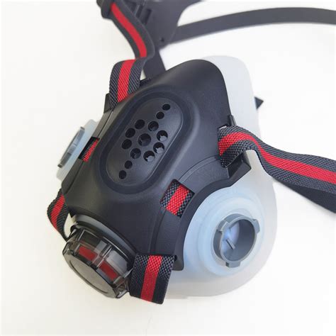 Liquid Silicone En140 Firefighter Respirator Toxic Half Face Gas Mask