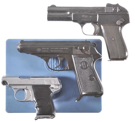 Three Semi Automatic Pistols Rock Island Auction