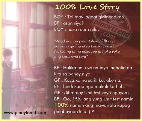 Tagalog Love Story 100 Love Story