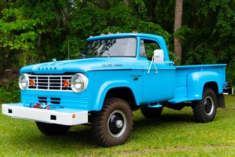 1967 Dodge W300 Utiline Power Wagon 4x4 For Sale On Bat Auctions Sold