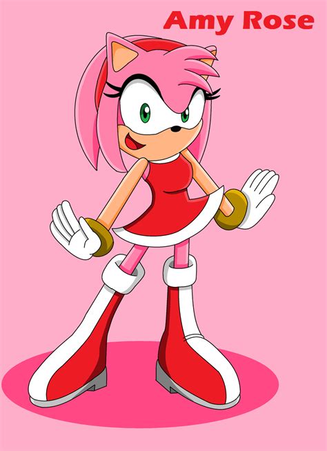 Sonic 25th Day 19 Amy Rose By Supersentaihedgehog On