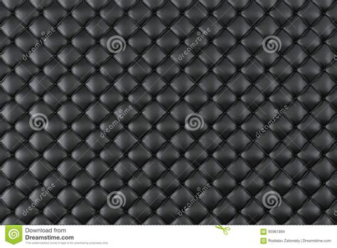 Leather Upholstery Sofa Background Black Luxury Decoration Sofa Stock