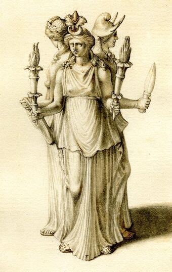 Hecate The Triple Goddess Symbolizes The Three Estrogens Neuromythography