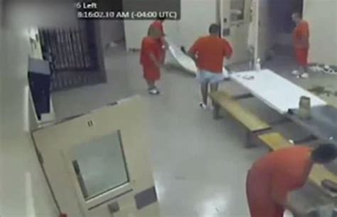 Footage Shows Canadian Inmate Fatally Beating His Cellmate Daily Mail