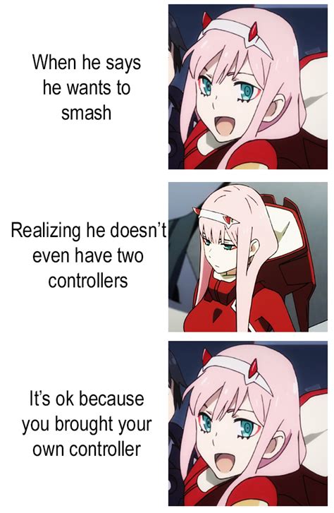 Zero Two Meme Face