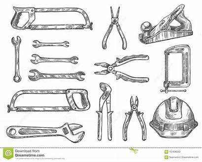 Sketch Tools Tool Pliers Construction Vector Repair