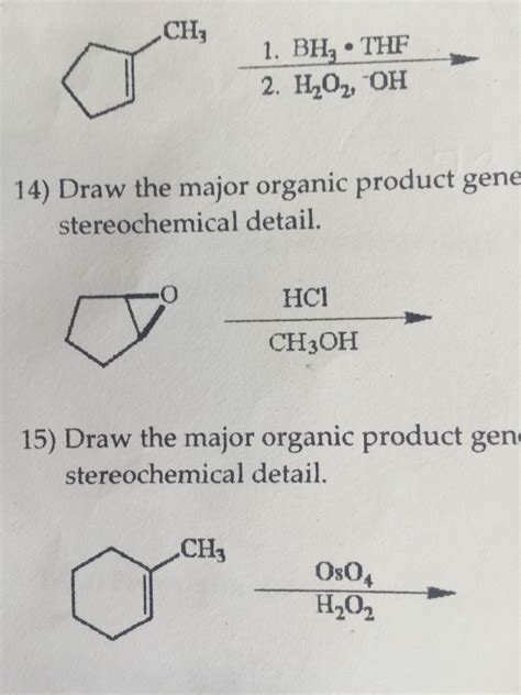 Draw The Major Organic Product For The Reaction Digital Pictures Downloads