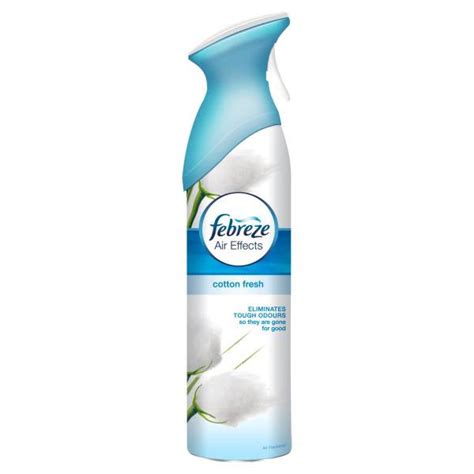 Febreze Cotton Fresh Air Freshener 300ml Aerosol Spray Cleaning