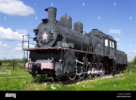 Russian Steam Locomotive In The Early 20th Century The Most Massive In