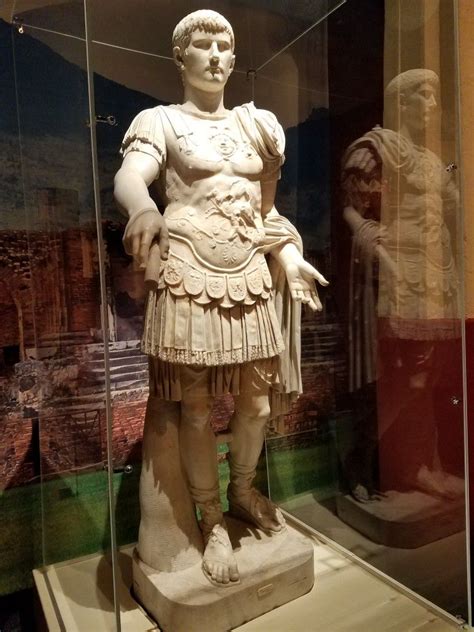 Caligula Statue From Pompeii Wallpaper Statue Pompeii