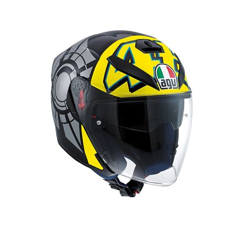 High quality with full face helmet motorcycle helmet. AGV K5 Jet Wintertest 2011 Helmet - Valentino Rossi ...