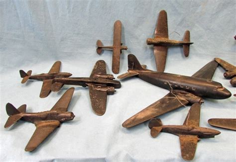 Stewarts Military Antiques Us Wwii Airplane Recognition Models