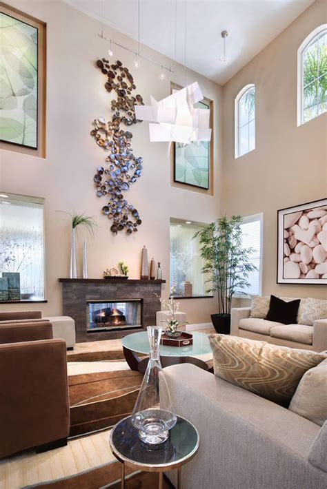 Decorating A Large Living Room With High Ceilings