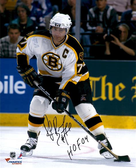 Ray Bourque Boston Bruins Autographed 16 X 20 Vertical Puck