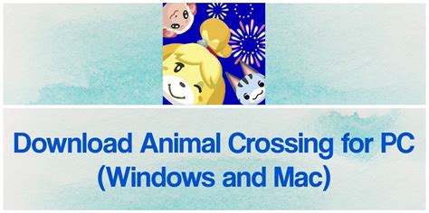 In this post, you can learn about how to download and install animal crossing on pc (windows 10,8,7) and mac (laptop & computer). Animal Crossing for PC (2020) - Free Download for Windows ...