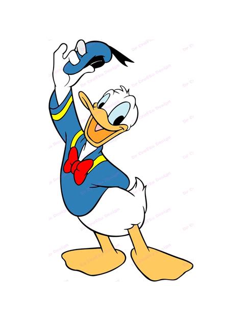 Donald Duck SVG 9 svg dxf Cricut Silhouette Cut File | Etsy