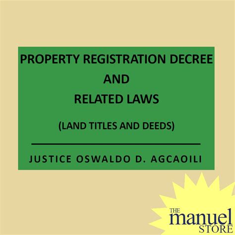 Agcaoili Ltd 2018 Land Titles And Deeds Property Registration