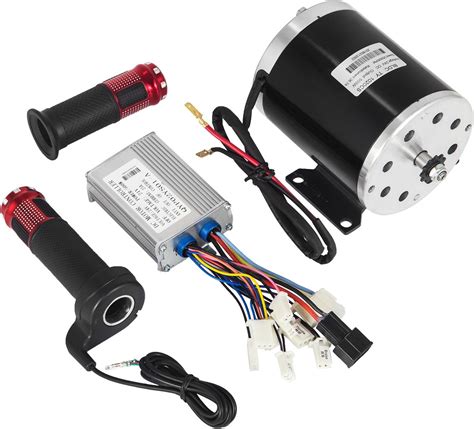 Mophorn 500w Dc Electric Motor 24v Permanent Magnet Dc Brush Motor Kit 2500rpm With Reverse