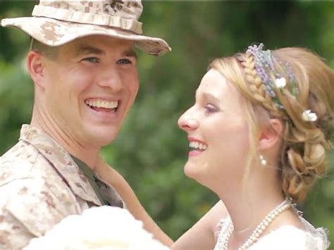 Marine Daniel Atwood Surprises Sister Sarah On Wedding Day