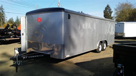 2018 Enclosed Cargo Trailer 24 Ft Used One Time River Daves Place