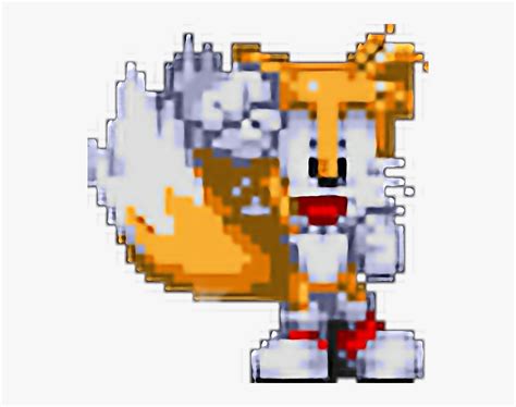 Sonic 2 Tails Sprite Sheet