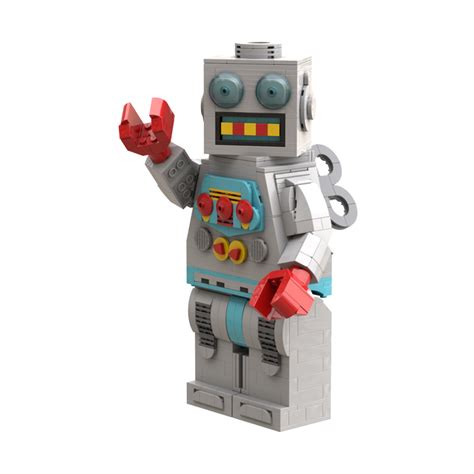 Lego Moc Mega Clockwork Robot By Brickfolk Rebrickable Build With Lego