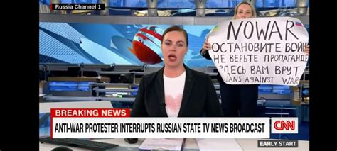journalist interrupts live russian state news broadcast to denounce invasion of ukraine