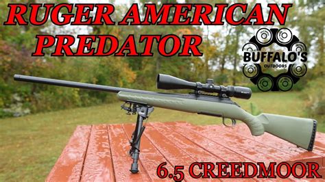 Ruger American Predator Hunting Rifle 65 Creedmoor ~ The Good The Bad