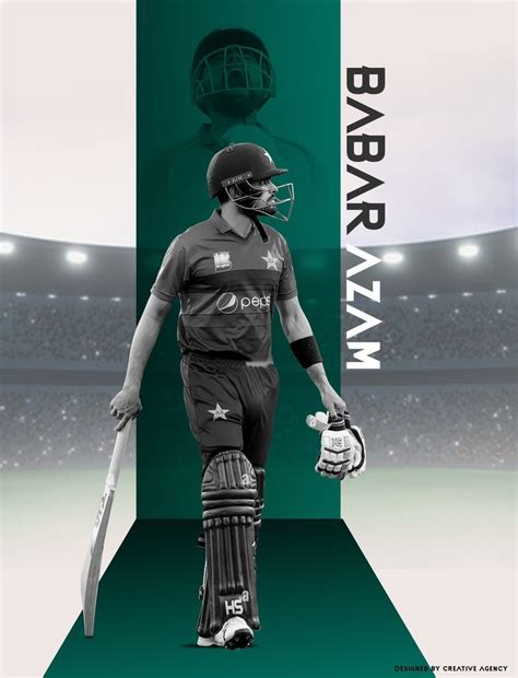 Babar Azam King Cricket Poster Cricket Team New Wallpaper Hd