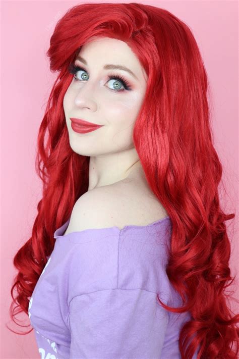 Ariel Wreck It Ralph 2 Comfy Princess Makeup Tutorial Disney Cosplay