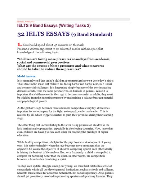 Ielts Essay Band 9 Television Advertisement Foods