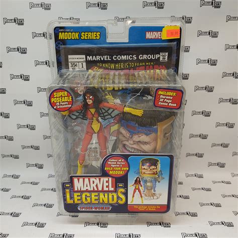 Toy Biz Marvel Legends Modok Series Spider Woman