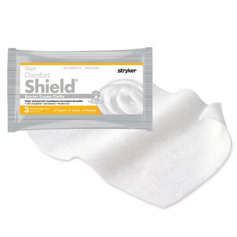 Sage Comfort Shield Incontinence Care Wipe 3pk Small Stryker Home Care