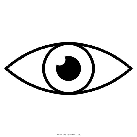 Eye Coloring Page Ultra Coloring Pages