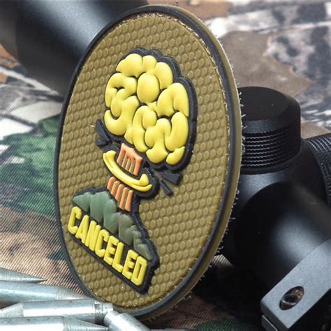 Canceled 3d Rubber Pvc Tactical Army Isaf Morale Full Color Patch In