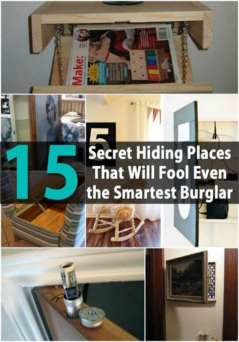 15 Secret Hiding Places That Will Fool Even The Smartest Burglar