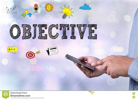 OBJECTIVE stock image. Image of objective, accuracy, competition - 70340021