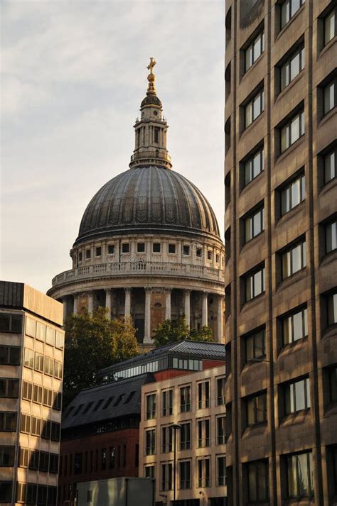 Dome Of St Paul S Cathedral Londonuk Editorial Stock Photo Image