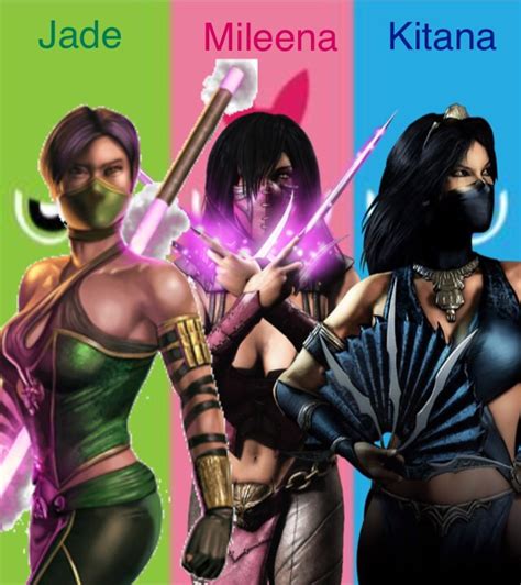 Mileena Jade Kitana Ppg Edit Mortal Kombat Amino