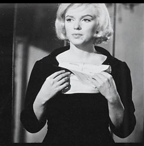Marilyn Monroe Behind The Scenes Of Lets Make Love June 1960